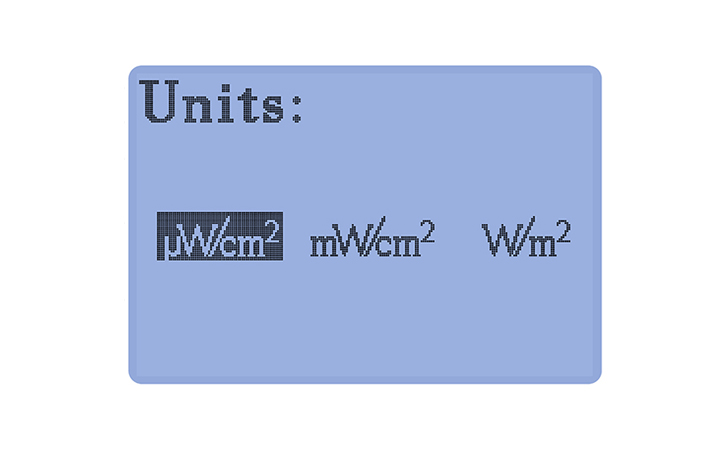 紫外線輻射照度計UVA-X1探頭功能切換 紫外線輻射照度計UVA-X1探頭功能切換