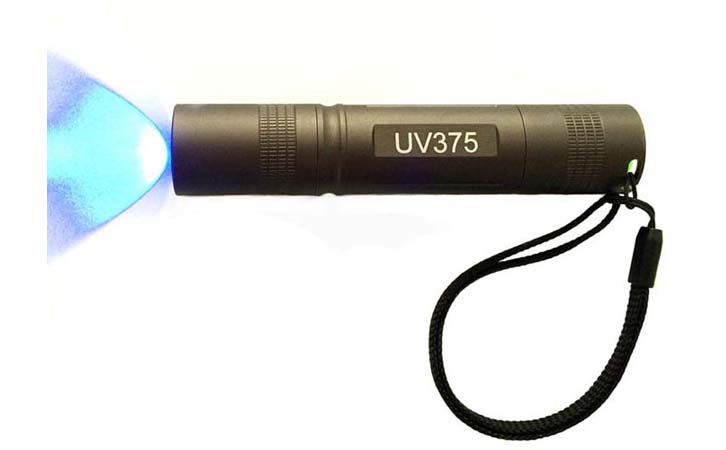 375nm手電筒外觀 375nm手電筒外觀